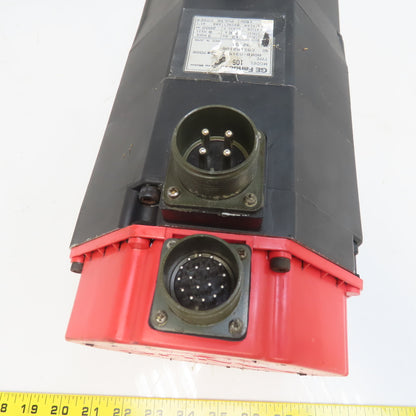 Fanuc A06B-0315-B202#7008 150V 3Ph 8 Pole 3000RPM AC Servo Motor W/Brake