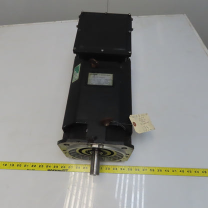 Fanuc A06B-1003-B100#3000 2000V 3Ph 4 Pole 15000/6000RPM AC Servo Spindle Motor