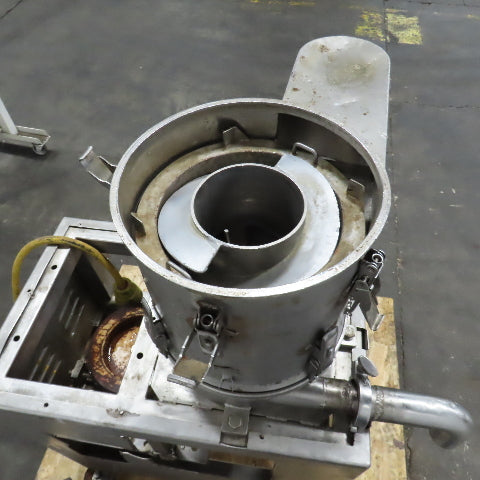Sanovo PS 1500 3HP Eggshell Centrifuge Cracker Separator Sifter 1750RPM 230/460V