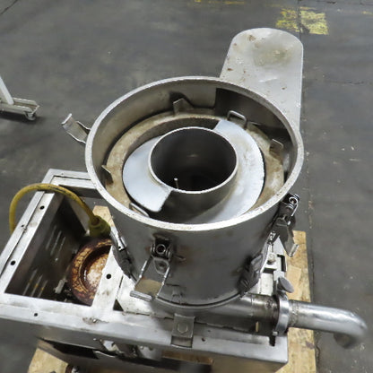 Sanovo PS 1500 3HP Eggshell Centrifuge Cracker Separator Sifter 1750RPM 230/460V