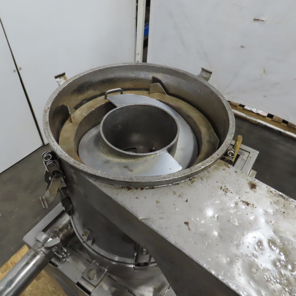 Sanovo PS 1500 3HP Eggshell Centrifuge Cracker Separator Sifter 1750RPM 230/460V