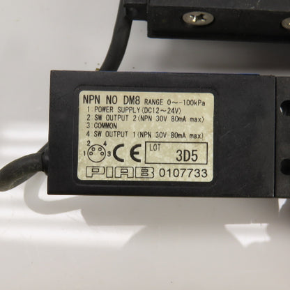 Piab DS23-2425-S-D P3010 QR/003 Vacuum Generator W/Solenoid Valve 24VDC