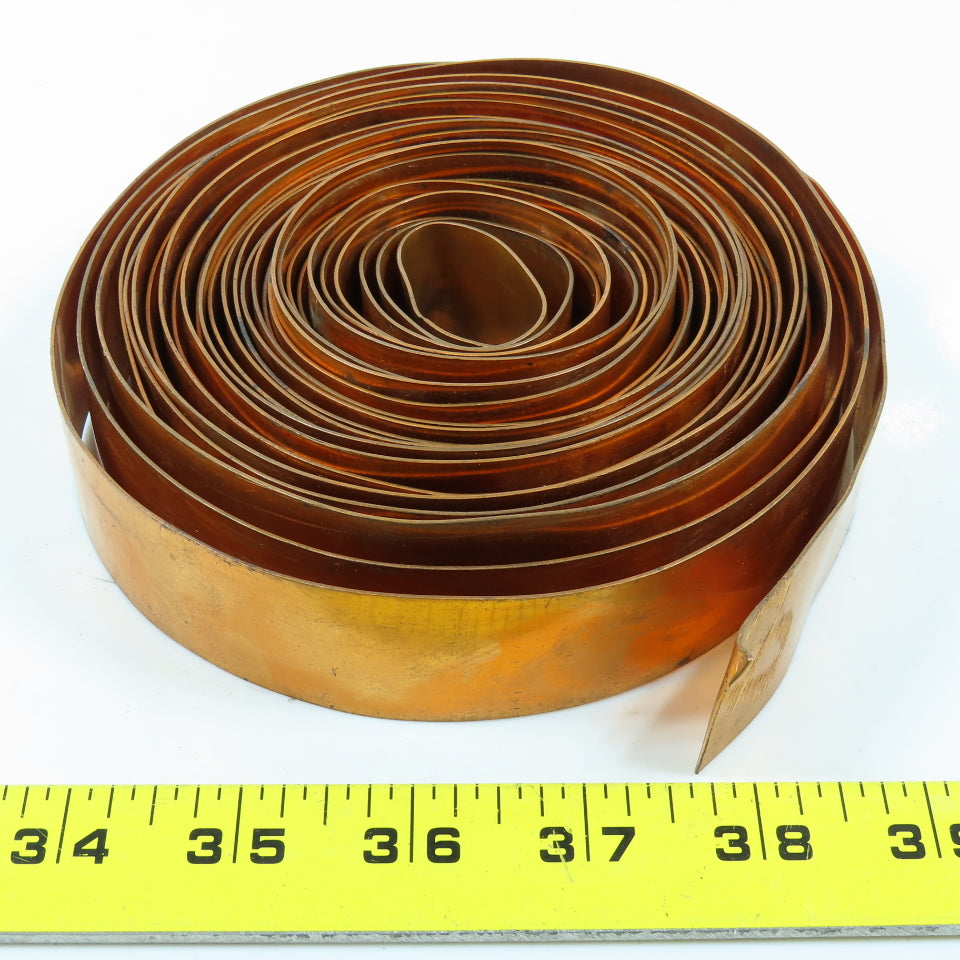 .30" T x 1-1/8" W x 23" L Flexible Grounding Strap Ribbon