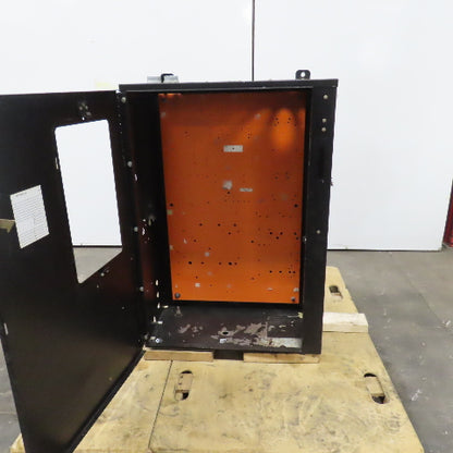 36" x 25" x 11" Wall Mount Electrical Enclosure W/Back Plate Hinged Door