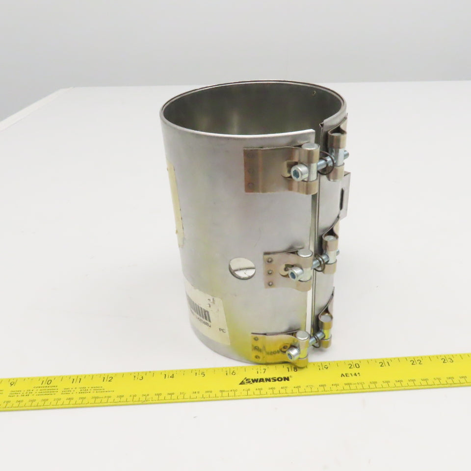 0226-1789 5" x 8" 230V 2500W Hot Sleeve Band Heater