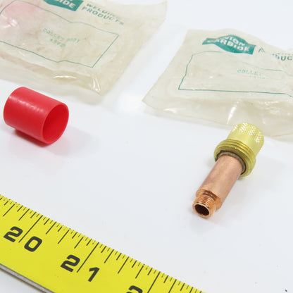 Union Carbide 45V26 Gas Lens Collet Body Lot Of 3