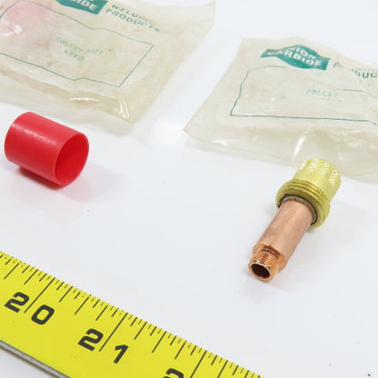 Union Carbide 45V26 Gas Lens Collet Body Lot Of 3