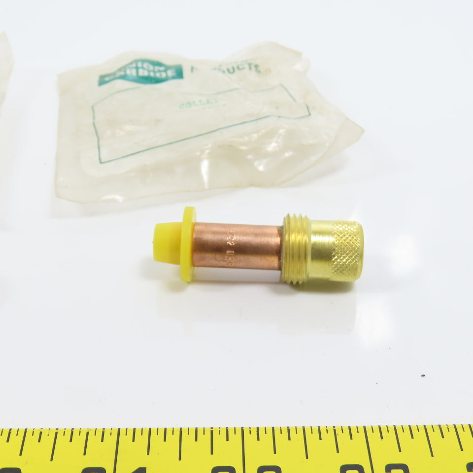 Union Carbide 45V26 Gas Lens Collet Body Lot Of 3