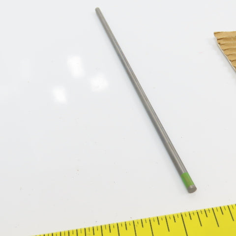 Linde 81243 5/32" x 7" L Pure Tungsten Welding Electrodes Ground Finish Lot Of 8