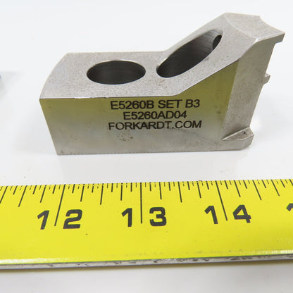 Forkardt E5260B E5260AD04 Chuck Jaws 1.7780" W Lot Of 3