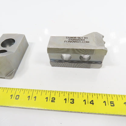 Forkardt E5260B E5260AD04 Chuck Jaws 1.7780" W Lot Of 3