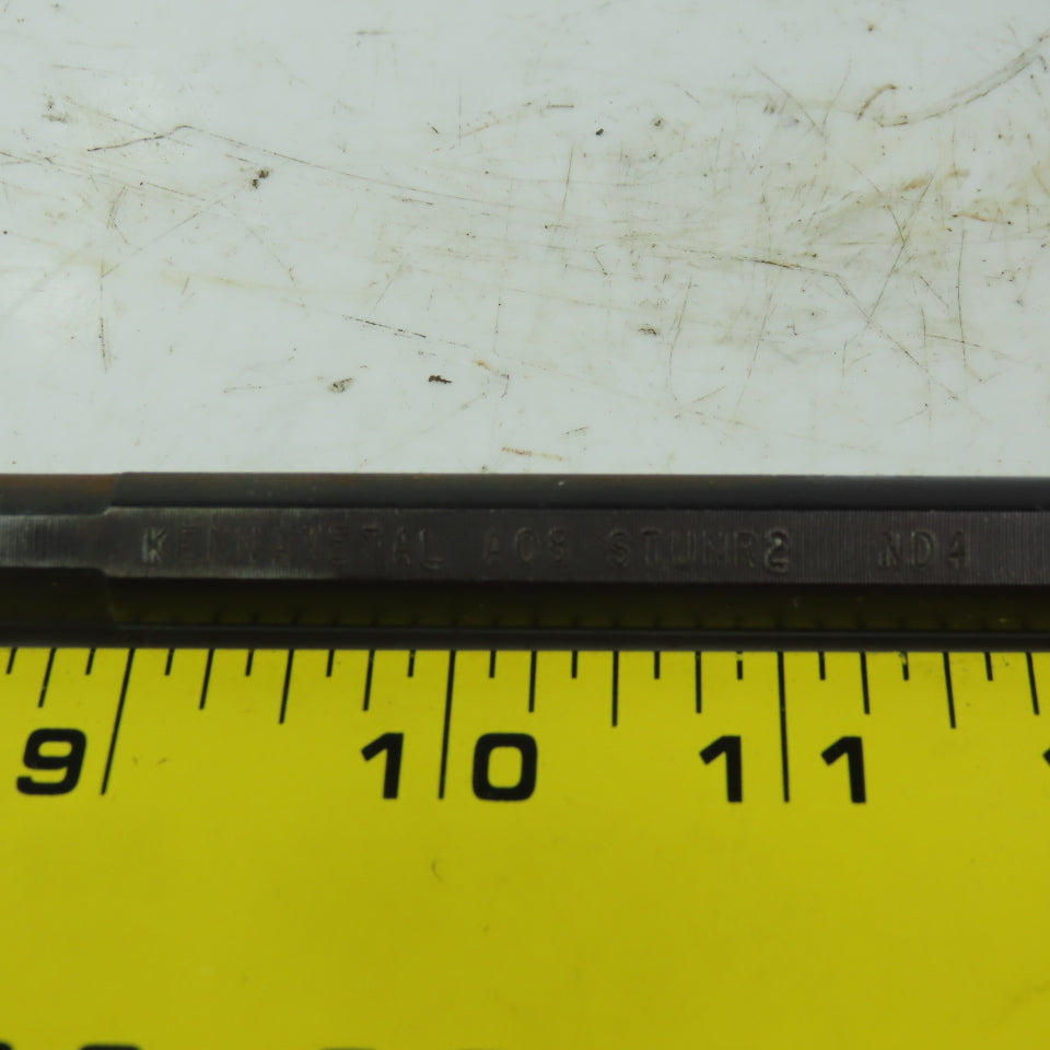 Kennametal A08-STUNR2 ND4 Indexable Boring Bar 1/2" Dia. 8" OAL Coolant Thru