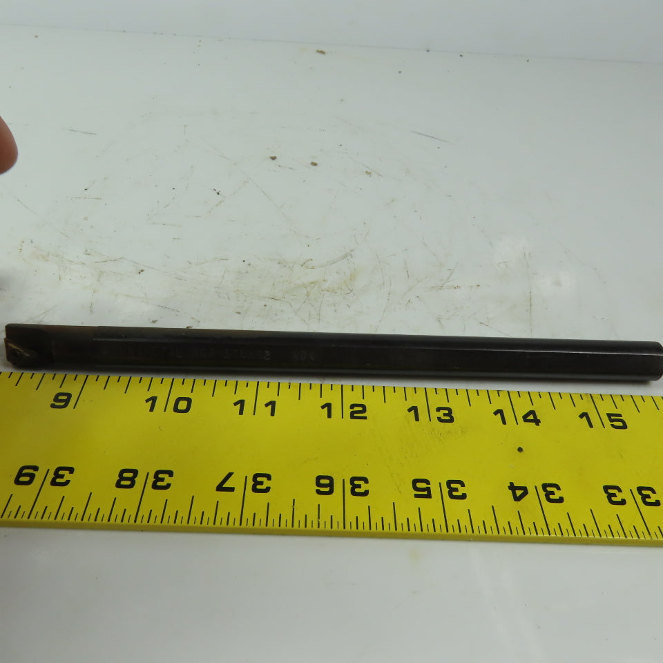 Kennametal A08-STUNR2 ND4 Indexable Boring Bar 1/2" Dia. 8" OAL Coolant Thru