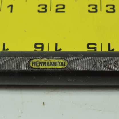 Kennametal A10-STUNR2 ND13 Indexable Boring Bar 5/8" Dia. 10" OAL Coolant Thru