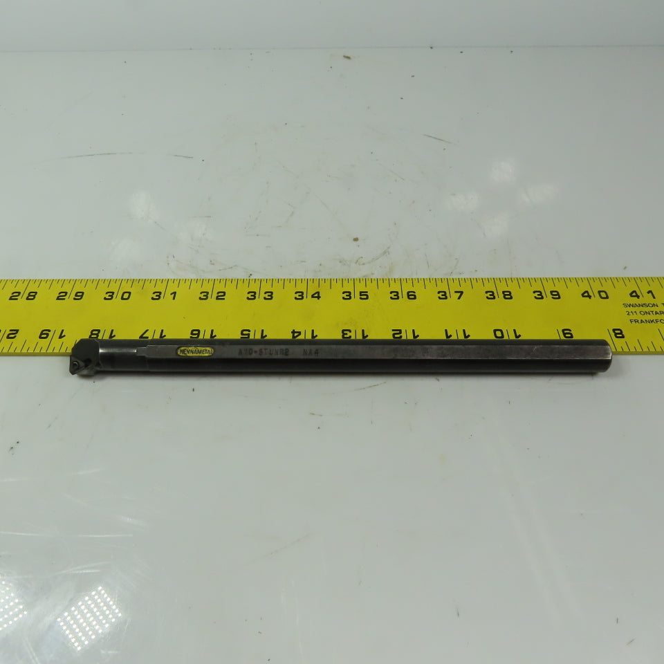 Kennametal A10-STUNR2 ND13 Indexable Boring Bar 5/8" Dia. 10" OAL Coolant Thru