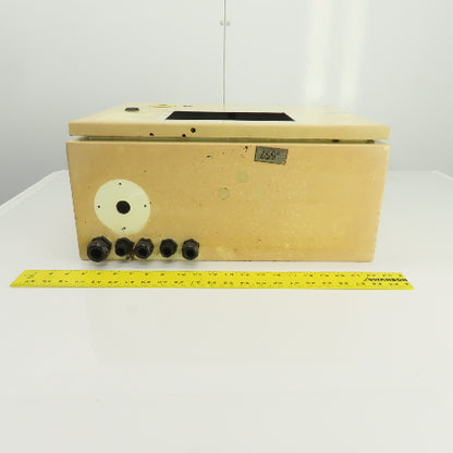 Saginaw SCE-16EL2008LP 16" x 20" x 8" Electrical Enclosure W/Backplate