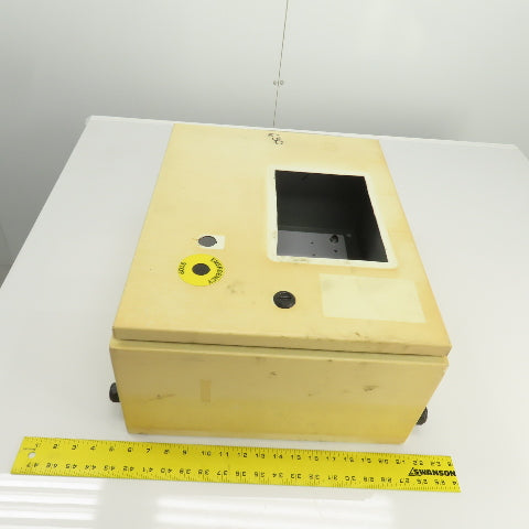 Saginaw SCE-16EL2008LP 16" x 20" x 8" Electrical Enclosure W/Backplate