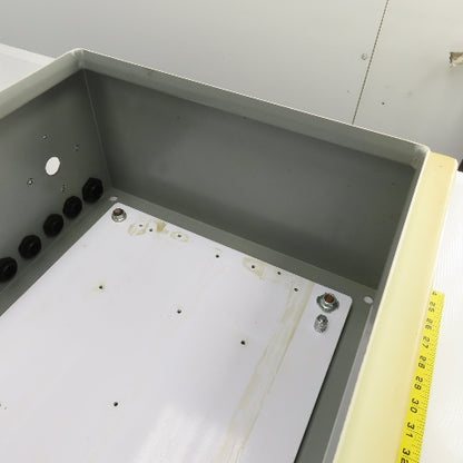 Saginaw SCE-16EL2008LP 16" x 20" x 8" Electrical Enclosure W/Backplate