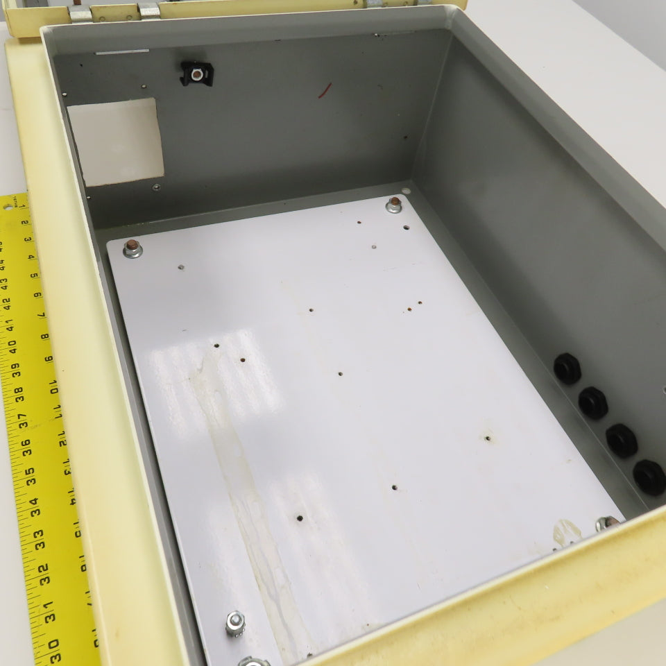 Saginaw SCE-16EL2008LP 16" x 20" x 8" Electrical Enclosure W/Backplate