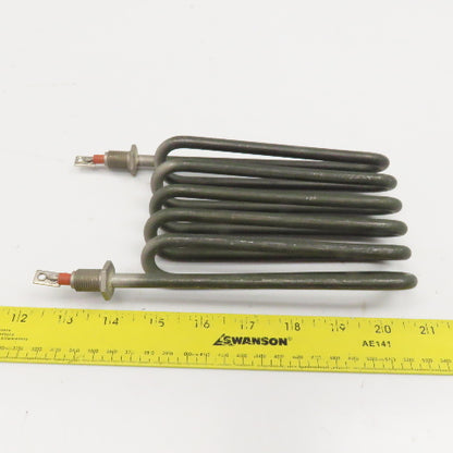 240V 1750W Heating Element 5 Pass 9" x 3" x 2" M12