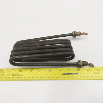 240V 1750W Heating Element 5 Pass 9" x 3" x 2" M12