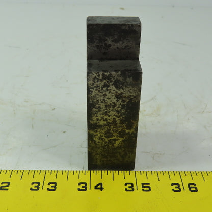 1" Press Brake Forming 1/2" Radius Die Block 1/2" Tang 3-1/2" Ht. 1-1/2" Thick