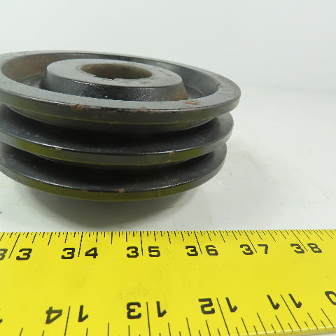 2-3/8" Pully Shive 38mm Keyed Bore 2 Groove 5V