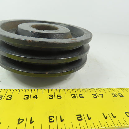 2-3/8" Pully Shive 38mm Keyed Bore 2 Groove 5V