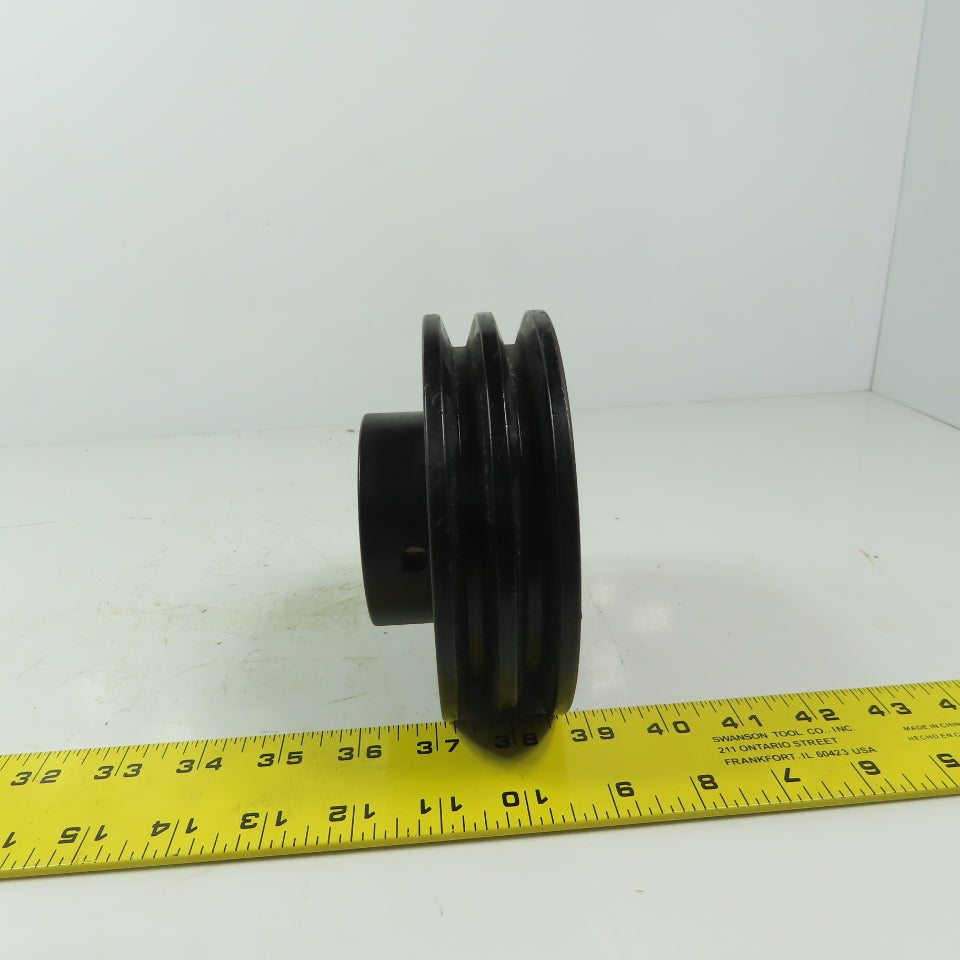 2-3/8" Pully Shive 38mm Keyed Bore 2 Groove 5V