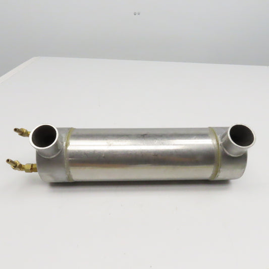 Low Pressure Water Or Air Cooled Heat Exchanger 2" Ports 3/8" ID Hose