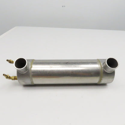 Low Pressure Water Or Air Cooled Heat Exchanger 2" Ports 3/8" ID Hose