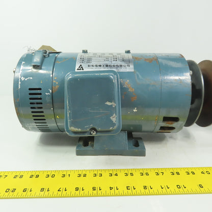 Chang Yih Electric 1 Hp 200VDC Electric Motor W/Adjustable Variable Pitch Pulley