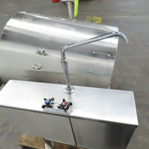 Garland KT40E 40 Gallon 316SS 240V 3PH Electric Heated Jacket Pouring  Kettle