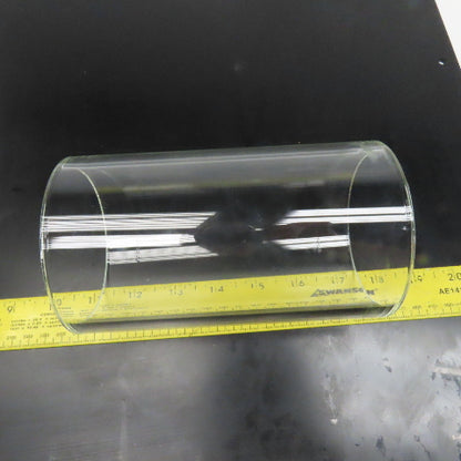 3-11/16" OD Glass Cylinder Sight Glass 6-1/4" Long 1/4" Thick