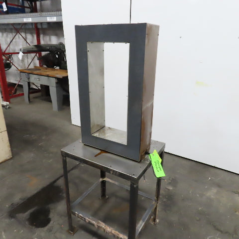 11-1/4" W x 14" H Rectangular Pass Thru Demagnetizer 220V 1PH 24x21x31" Table