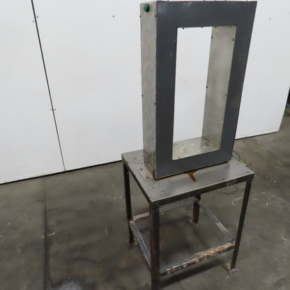 11-1/4" W x 14" H Rectangular Pass Thru Demagnetizer 220V 1PH 24x21x31" Table