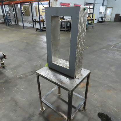 11-1/4" W x 14" H Rectangular Pass Thru Demagnetizer 220V 1PH 24x21x31" Table