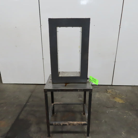 11-1/4" W x 14" H Rectangular Pass Thru Demagnetizer 220V 1PH 24x21x31" Table