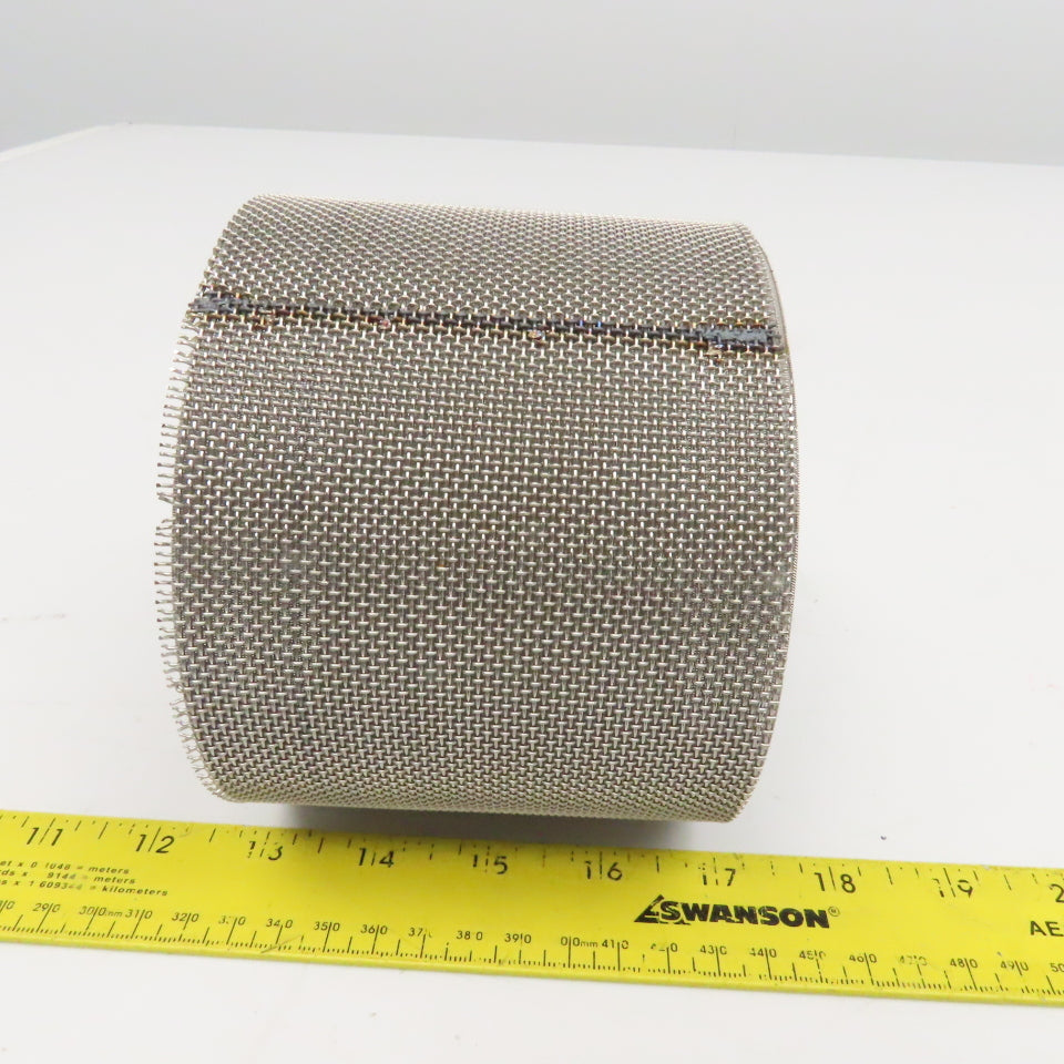 5" x 4" Wide Fine Mesh Screen Vacuum Filter Element Stainless Steel