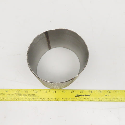 5" x 4" Wide Fine Mesh Screen Vacuum Filter Element Stainless Steel
