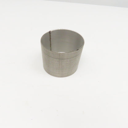 5" x 4" Wide Fine Mesh Screen Vacuum Filter Element Stainless Steel