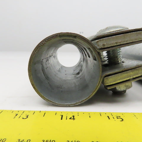 Metflo 1.500 Diam 3 Bolt Compression Coupling 6" OAL Lot Of 2