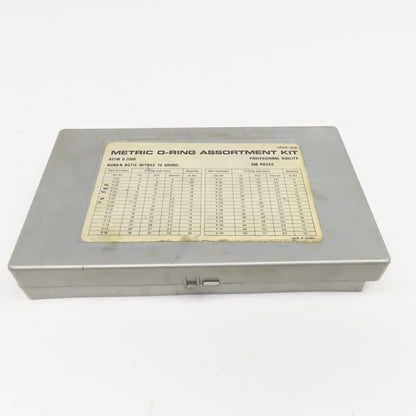 ORAK-408 Metric O-ring Assortment Nitrile 70 Shore Incomplete Kit