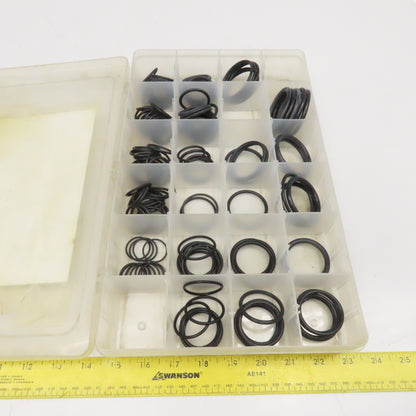 Assortment Rubber Nitrile O-Ring Kits Incomplete 3 Kits 500+ Pieces