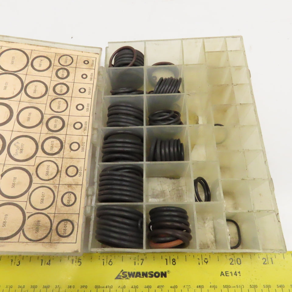 Assortment Rubber Nitrile O-Ring Kits Incomplete 3 Kits 500+ Pieces