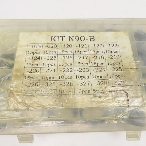Assortment Rubber Nitrile O-Ring Kits Incomplete 3 Kits 500+ Pieces