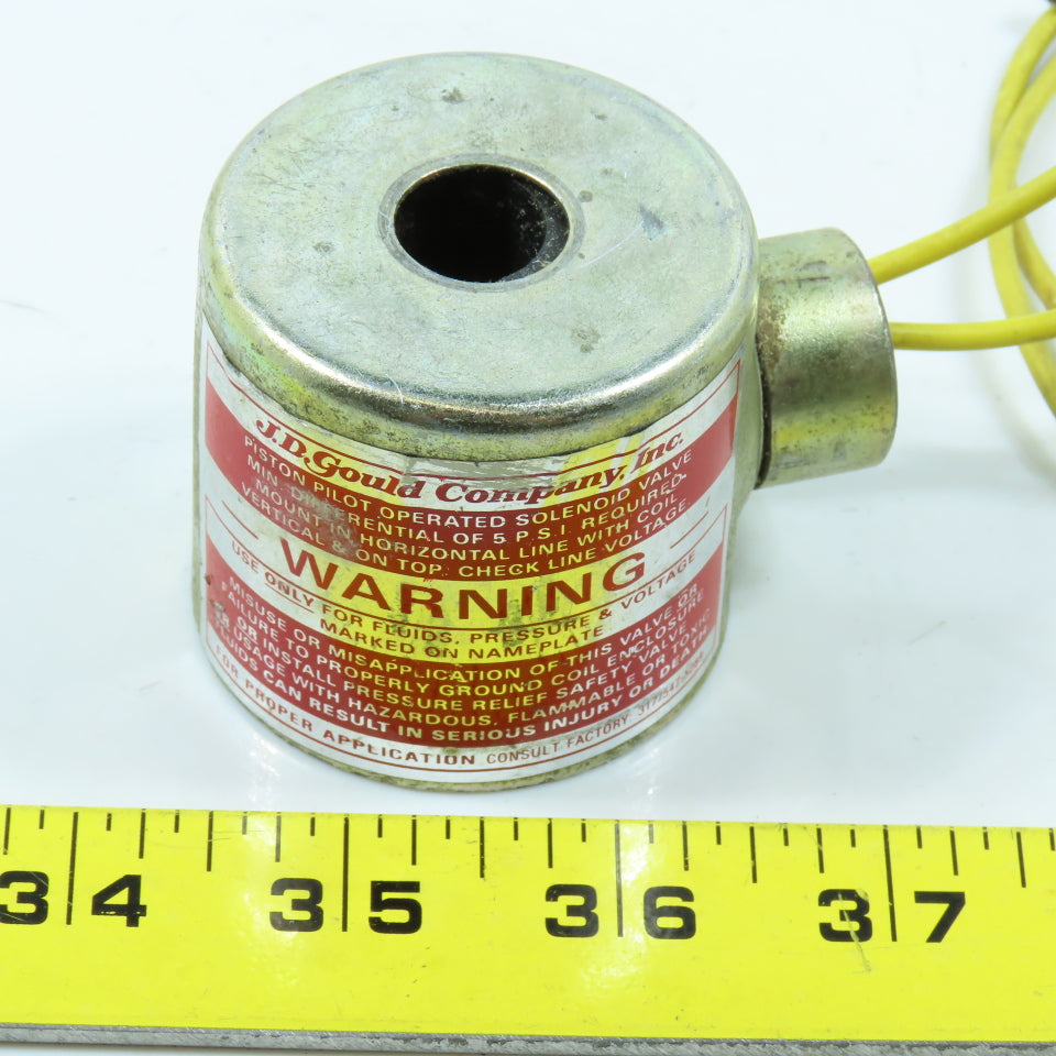 J.D. Gould 4901 Solenoid Valve Coil 675V