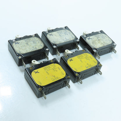 Airpax UPG1-162-202-09 Circuit Breaker Switch 2 Amp 50/60H 2.5 Trip Amp Lot of 5