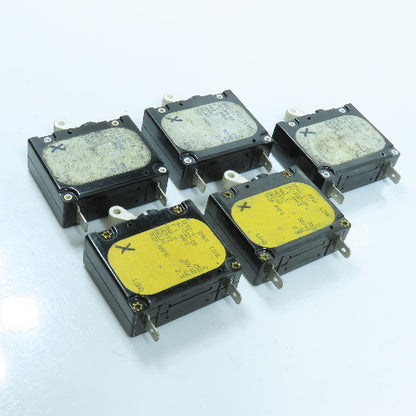 Airpax UPG1-162-202-09 Circuit Breaker Switch 2 Amp 50/60H 2.5 Trip Amp Lot of 5