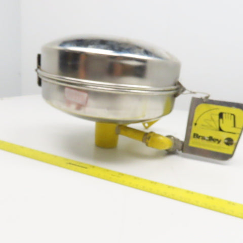 Bradley Stainless Steel Emergency Safety Eye Wash Station Bowl Wall Mount